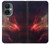 W3897 Red Nebula Space Hard Case and Leather Flip Case For OnePlus Nord CE 3 Lite, Nord N30 5G