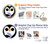 W2631 Cute Baby Penguin Hard Case and Leather Flip Case For Motorola Moto G Stylus 5G (2023)