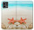 W3212 Sea Shells Starfish Beach Hard Case and Leather Flip Case For Motorola Moto G Stylus 5G (2023)