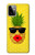 W2443 Funny Pineapple Sunglasses Kiss Hard Case and Leather Flip Case For Motorola Moto G Power (2023) 5G