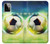 W3844 Glowing Football Soccer Ball Hard Case and Leather Flip Case For Motorola Moto G Power (2023) 5G