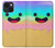 W3939 Ice Cream Cute Smile Hard Case and Leather Flip Case For iPhone 14