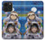 W3915 Raccoon Girl Baby Sloth Astronaut Suit Hard Case and Leather Flip Case For iPhone 14 Pro Max