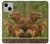 W3917 Capybara Family Giant Guinea Pig Hard Case and Leather Flip Case For iPhone 13 mini