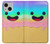 W3939 Ice Cream Cute Smile Hard Case and Leather Flip Case For iPhone 13 mini