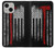 W3958 Firefighter Axe Flag Hard Case and Leather Flip Case For iPhone 13 mini
