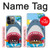 W3947 Shark Helicopter Cartoon Hard Case and Leather Flip Case For iPhone 13 Pro Max