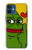 W3945 Pepe Love Middle Finger Hard Case and Leather Flip Case For iPhone 12 mini