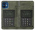 W3959 Military Radio Graphic Print Hard Case and Leather Flip Case For iPhone 12 mini