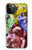 W3914 Colorful Nebula Astronaut Suit Galaxy Hard Case and Leather Flip Case For iPhone 12 Pro Max