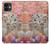 W3916 Alpaca Family Baby Alpaca Hard Case and Leather Flip Case For iPhone 11