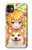 W3918 Baby Corgi Dog Corgi Girl Candy Hard Case and Leather Flip Case For iPhone 11