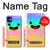 W3939 Ice Cream Cute Smile Hard Case and Leather Flip Case For iPhone 11
