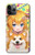 W3918 Baby Corgi Dog Corgi Girl Candy Hard Case and Leather Flip Case For iPhone 11 Pro