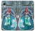 W3911 Cute Little Mermaid Aqua Spa Hard Case and Leather Flip Case For iPhone XR