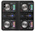 W3931 DJ Mixer Graphic Paint Hard Case and Leather Flip Case For iPhone X, iPhone XS