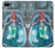W3911 Cute Little Mermaid Aqua Spa Hard Case and Leather Flip Case For iPhone 7 Plus, iPhone 8 Plus