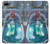 W3912 Cute Little Mermaid Aqua Spa Hard Case and Leather Flip Case For iPhone 7 Plus, iPhone 8 Plus