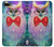 W3934 Fantasy Nerd Owl Hard Case and Leather Flip Case For iPhone 7 Plus, iPhone 8 Plus
