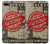 W3937 Text Top Secret Art Vintage Hard Case and Leather Flip Case For iPhone 7 Plus, iPhone 8 Plus