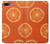 W3946 Seamless Orange Pattern Hard Case and Leather Flip Case For iPhone 7 Plus, iPhone 8 Plus