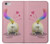 W3923 Cat Bottom Rainbow Tail Hard Case and Leather Flip Case For iPhone 6 6S