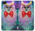 W3934 Fantasy Nerd Owl Hard Case and Leather Flip Case For iPhone 5 5S SE