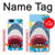 W3947 Shark Helicopter Cartoon Hard Case and Leather Flip Case For iPhone 5 5S SE