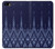 W3950 Textile Thai Blue Pattern Hard Case and Leather Flip Case For iPhone 5 5S SE