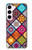 W3943 Maldalas Pattern Hard Case and Leather Flip Case For Samsung Galaxy S23