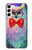 W3934 Fantasy Nerd Owl Hard Case and Leather Flip Case For Samsung Galaxy S23 Plus