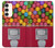 W3938 Gumball Capsule Game Graphic Hard Case and Leather Flip Case For Samsung Galaxy S23 Plus