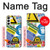 W3960 Safety Signs Sticker Collage Hard Case and Leather Flip Case For Samsung Galaxy S23 Plus