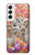 W3916 Alpaca Family Baby Alpaca Hard Case and Leather Flip Case For Samsung Galaxy S22