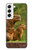 W3917 Capybara Family Giant Guinea Pig Hard Case and Leather Flip Case For Samsung Galaxy S22