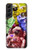 W3914 Colorful Nebula Astronaut Suit Galaxy Hard Case and Leather Flip Case For Samsung Galaxy S22 Plus