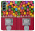 W3938 Gumball Capsule Game Graphic Hard Case and Leather Flip Case For Samsung Galaxy S22 Plus