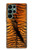 W3951 Tiger Eye Tear Marks Hard Case and Leather Flip Case For Samsung Galaxy S22 Ultra