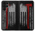 W3958 Firefighter Axe Flag Hard Case and Leather Flip Case For Samsung Galaxy S22 Ultra