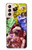 W3914 Colorful Nebula Astronaut Suit Galaxy Hard Case and Leather Flip Case For Samsung Galaxy S21 5G