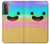W3939 Ice Cream Cute Smile Hard Case and Leather Flip Case For Samsung Galaxy S21 5G