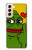 W3945 Pepe Love Middle Finger Hard Case and Leather Flip Case For Samsung Galaxy S21 5G