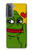 W3945 Pepe Love Middle Finger Hard Case and Leather Flip Case For Samsung Galaxy S21 Plus 5G, Galaxy S21+ 5G