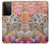 W3916 Alpaca Family Baby Alpaca Hard Case and Leather Flip Case For Samsung Galaxy S21 Ultra 5G