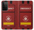 W3957 Emergency Medical Service Hard Case and Leather Flip Case For Samsung Galaxy S21 Ultra 5G