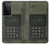 W3959 Military Radio Graphic Print Hard Case and Leather Flip Case For Samsung Galaxy S21 Ultra 5G