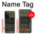 W3959 Military Radio Graphic Print Hard Case and Leather Flip Case For Samsung Galaxy S21 Ultra 5G