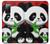 W3929 Cute Panda Eating Bamboo Hard Case and Leather Flip Case For Samsung Galaxy S20 FE