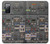 W3944 Overhead Panel Cockpit Hard Case and Leather Flip Case For Samsung Galaxy S20 FE