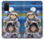 W3915 Raccoon Girl Baby Sloth Astronaut Suit Hard Case and Leather Flip Case For Samsung Galaxy S20 Plus, Galaxy S20+